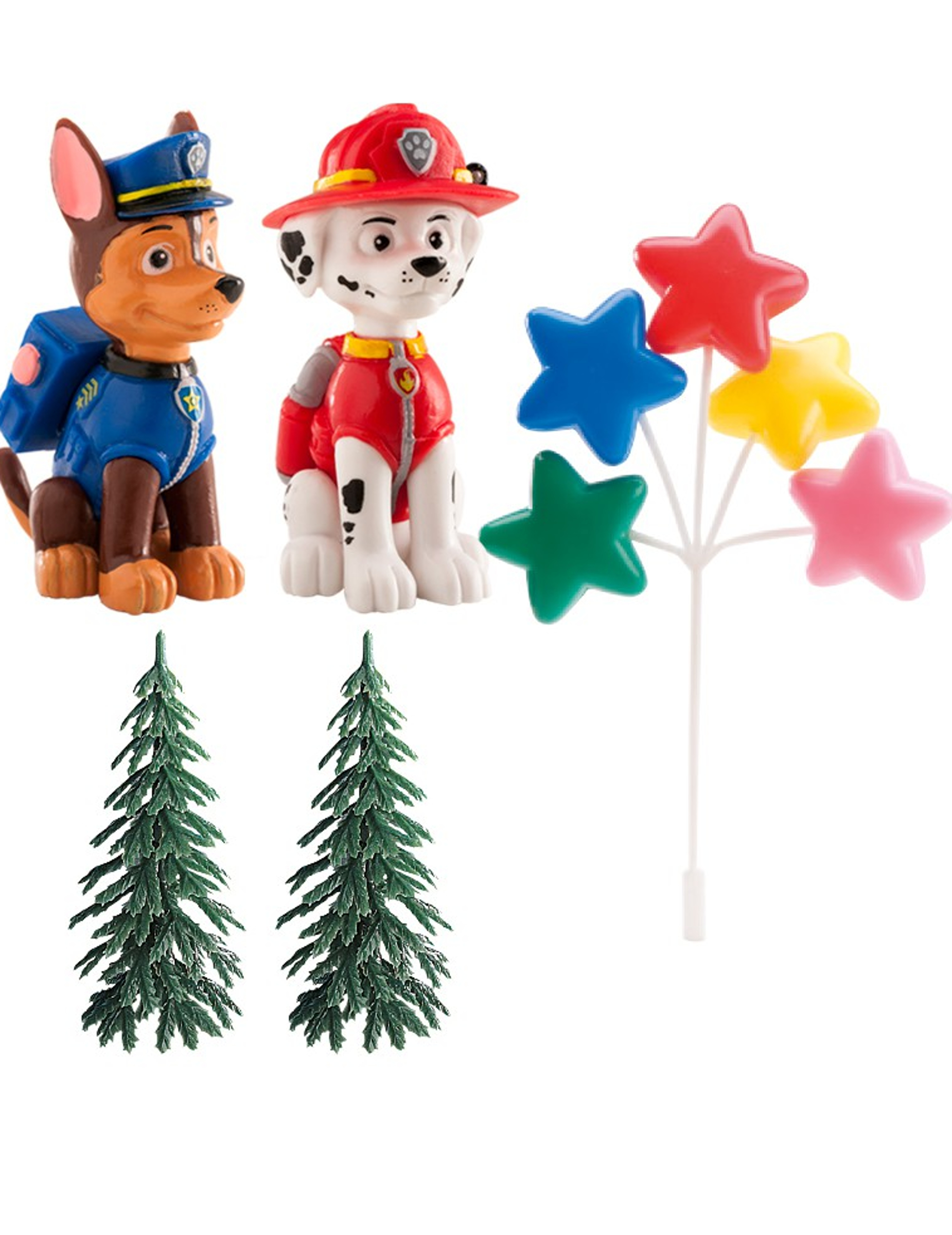 Dekorationsset PAW Patrol für Kuchen - bunt Dekorationsset PAW Patrol für Kuchen - bunt von DEKORA