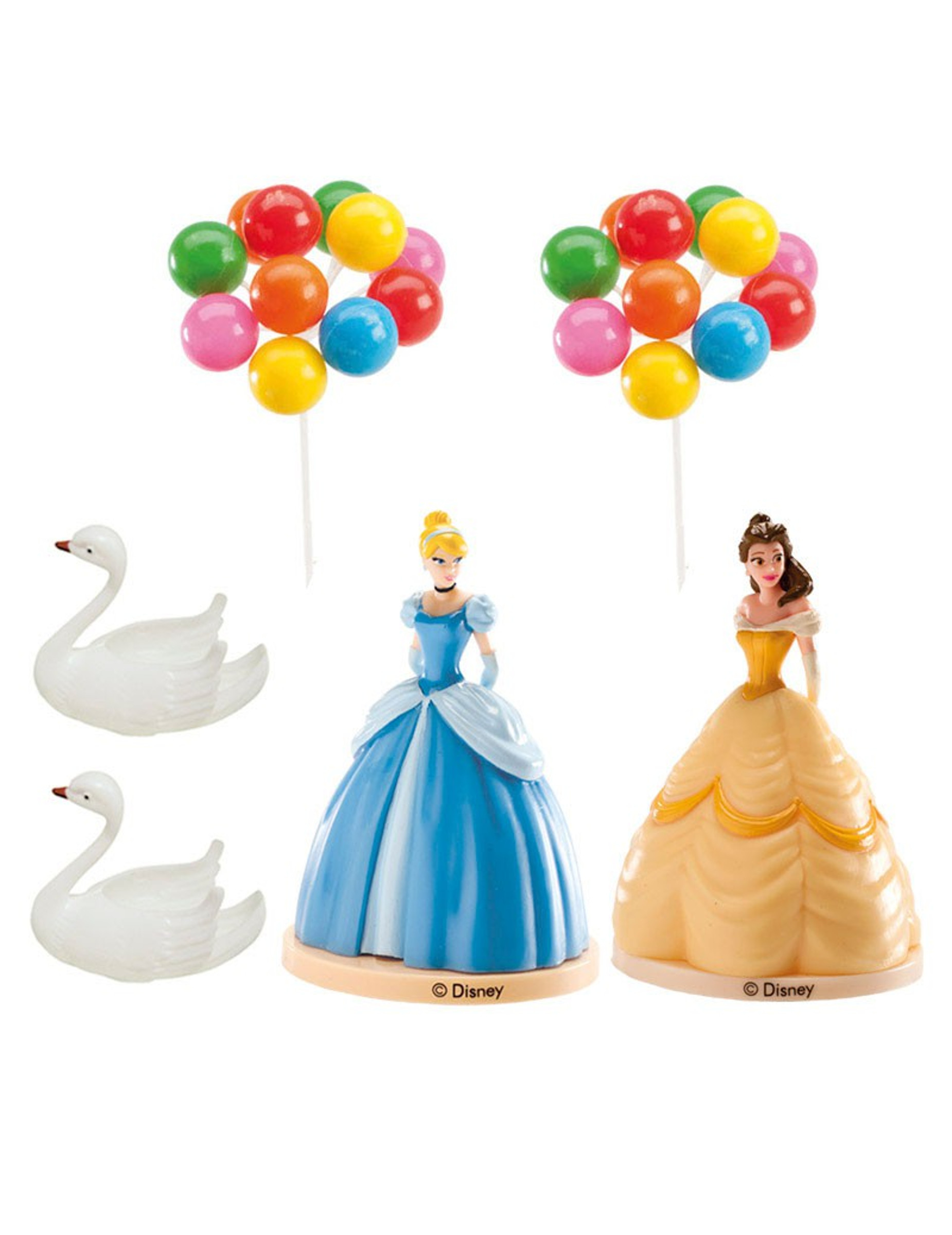 Disney-Kuchenfiguren Dekoration 6 Stück bunt 8,5cm Disney-Kuchenfiguren Dekoration 6 Stück bunt 8,5cm von DEKORA