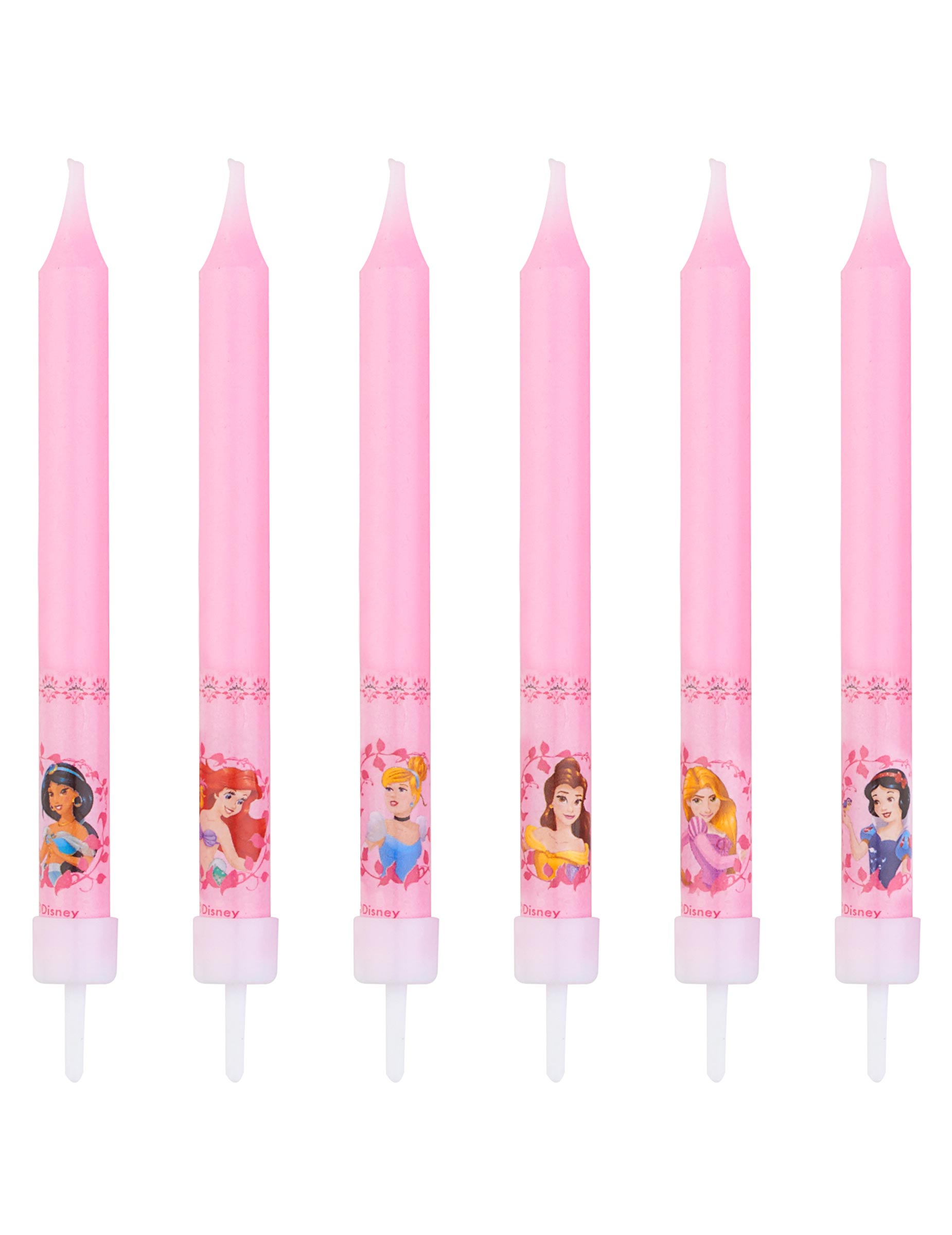Disney Prinzessinnen-Geburtstagskerzen 8 Stück Disney Prinzessinnen-Geburtstagskerzen 8 Stück von DEKORA