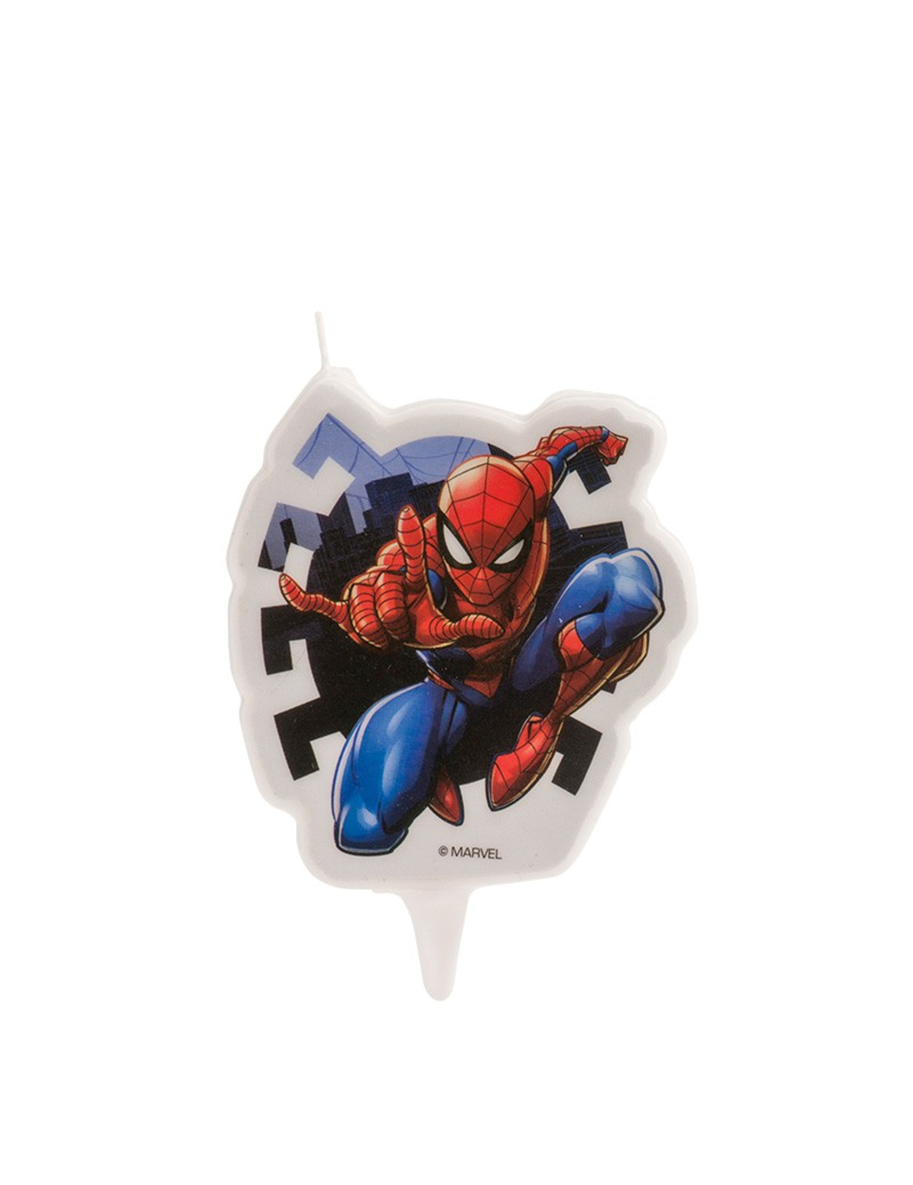 Geburtstagskerze Spiderman 7,5 cm Geburtstagskerze Spiderman 7,5 cm von DEKORA