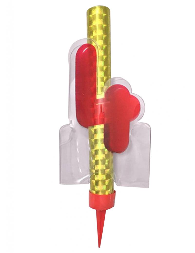 Leuchtfontäne Zahl 4 Rot 12 cm für Geburtstag Leuchtfontäne Zahl 4 Rot 12 cm für Geburtstag von DEKORA