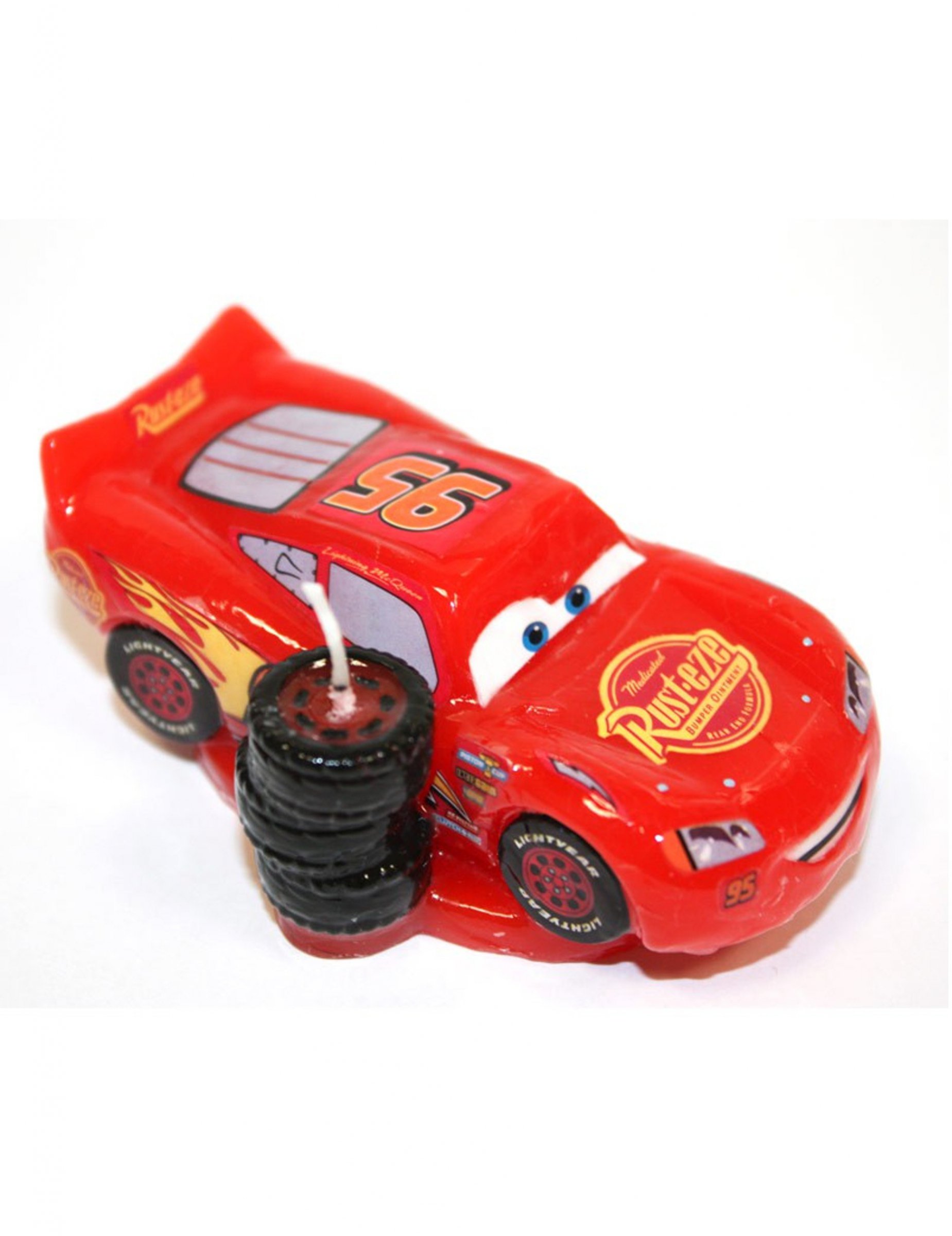 Lightning McQueen Geburtstagskerze Cars 8 cm von DEKORA