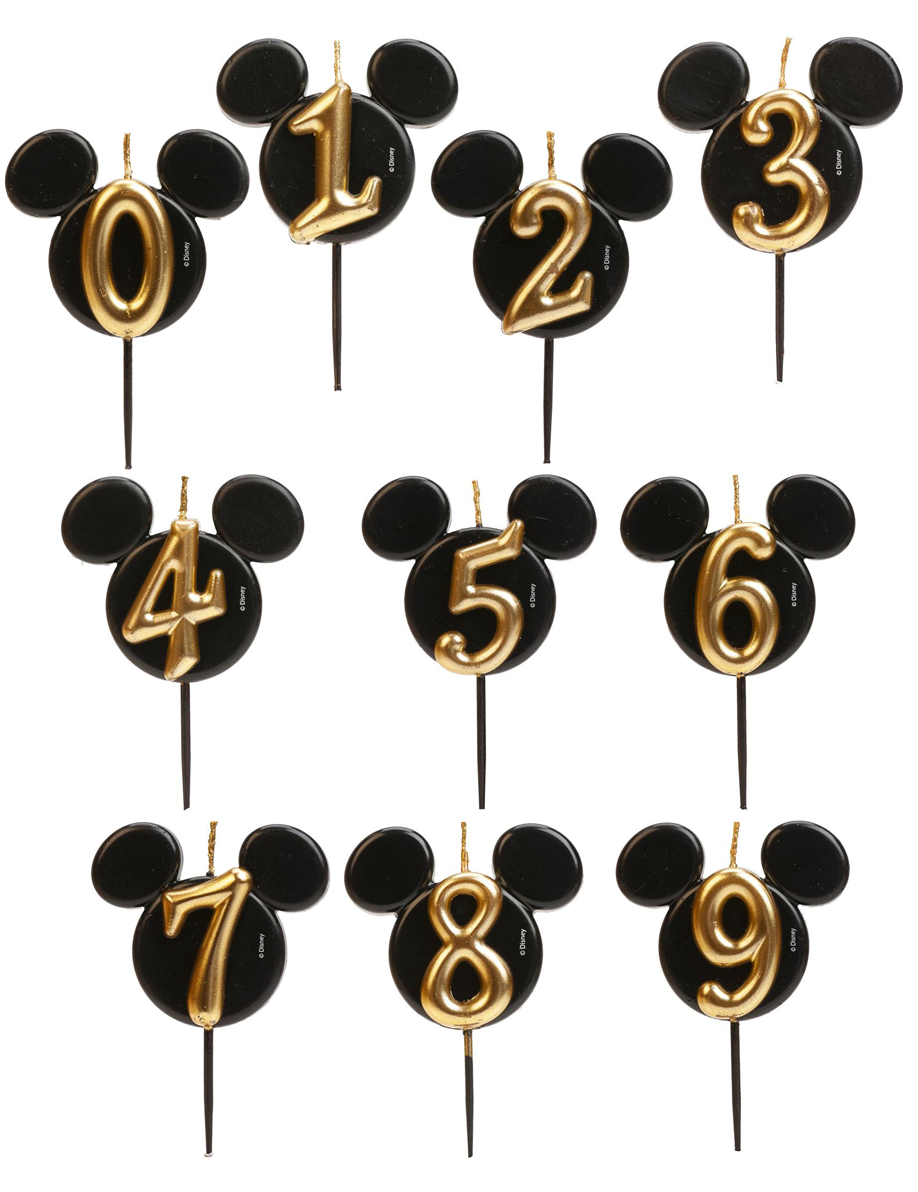 Mickey Mouse Zahlenkerze Mickey Mouse Zahlenkerze von DEKORA