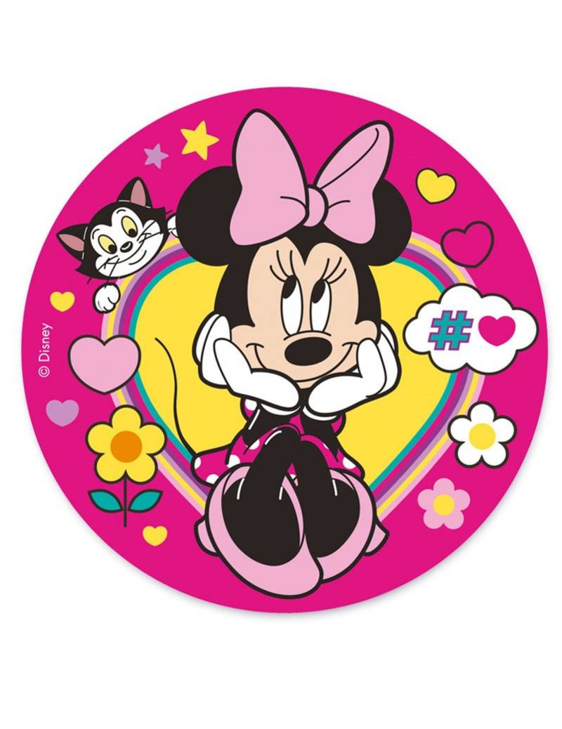 Minnie Essensscheibe rosa 20 cm von DEKORA