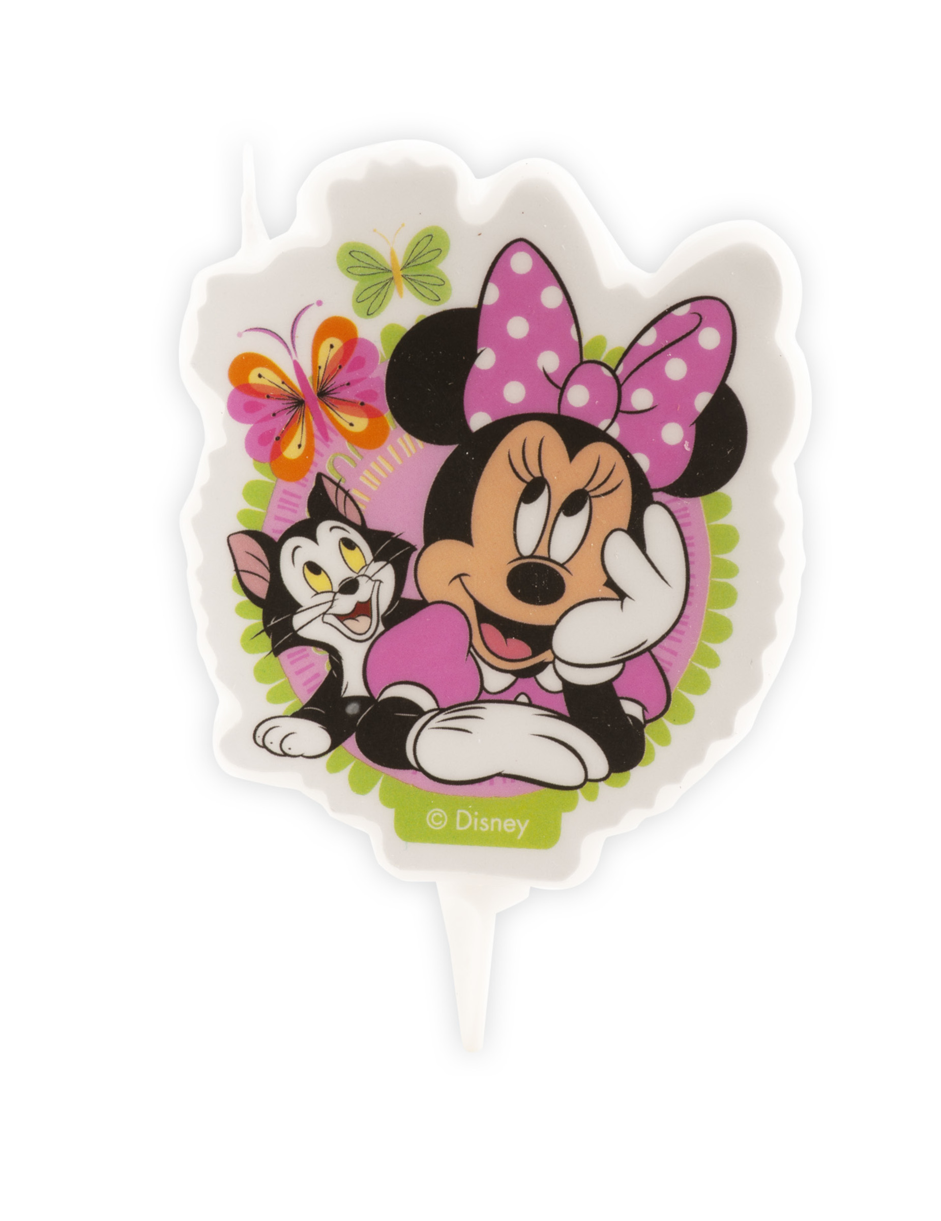 Minnie Maus-Kerze zum Geburtstag Kuchendeko bunt 7,5cm Minnie Maus-Kerze zum Geburtstag Kuchendeko bunt 7,5cm von DEKORA