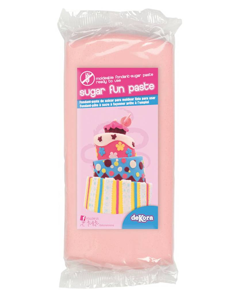 Rollfondant Glutenfrei Rosa 250 g Rollfondant Glutenfrei Rosa 250 g von DEKORA
