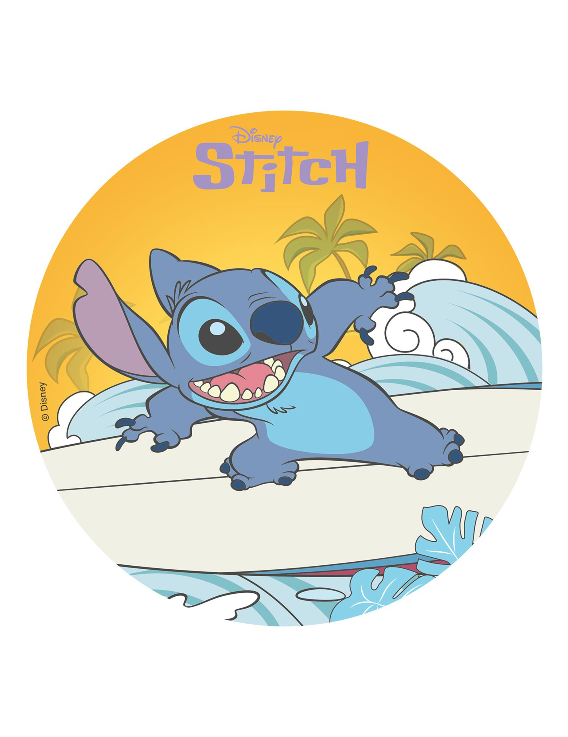 Stitch Kuchenaufleger 20 cm essbare Tortendeko Stitch Kuchenaufleger 20 cm essbare Tortendeko von DEKORA