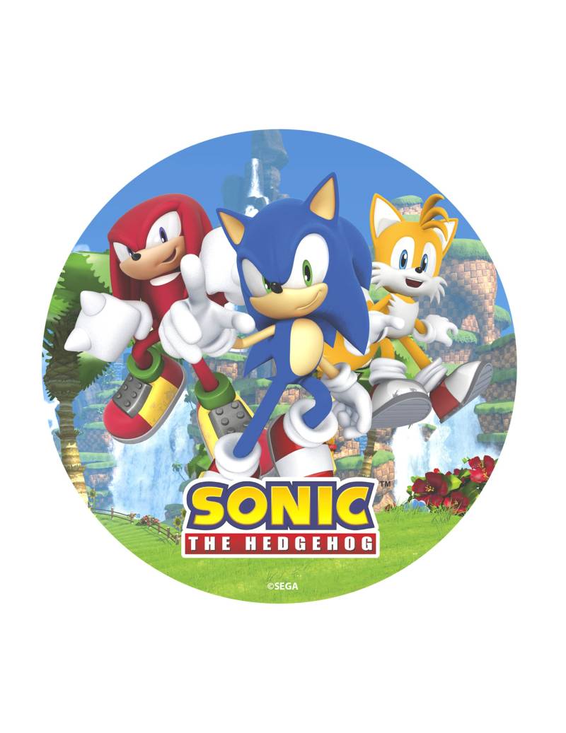 Tortenaufleger Sonic 20 cm von DEKORA