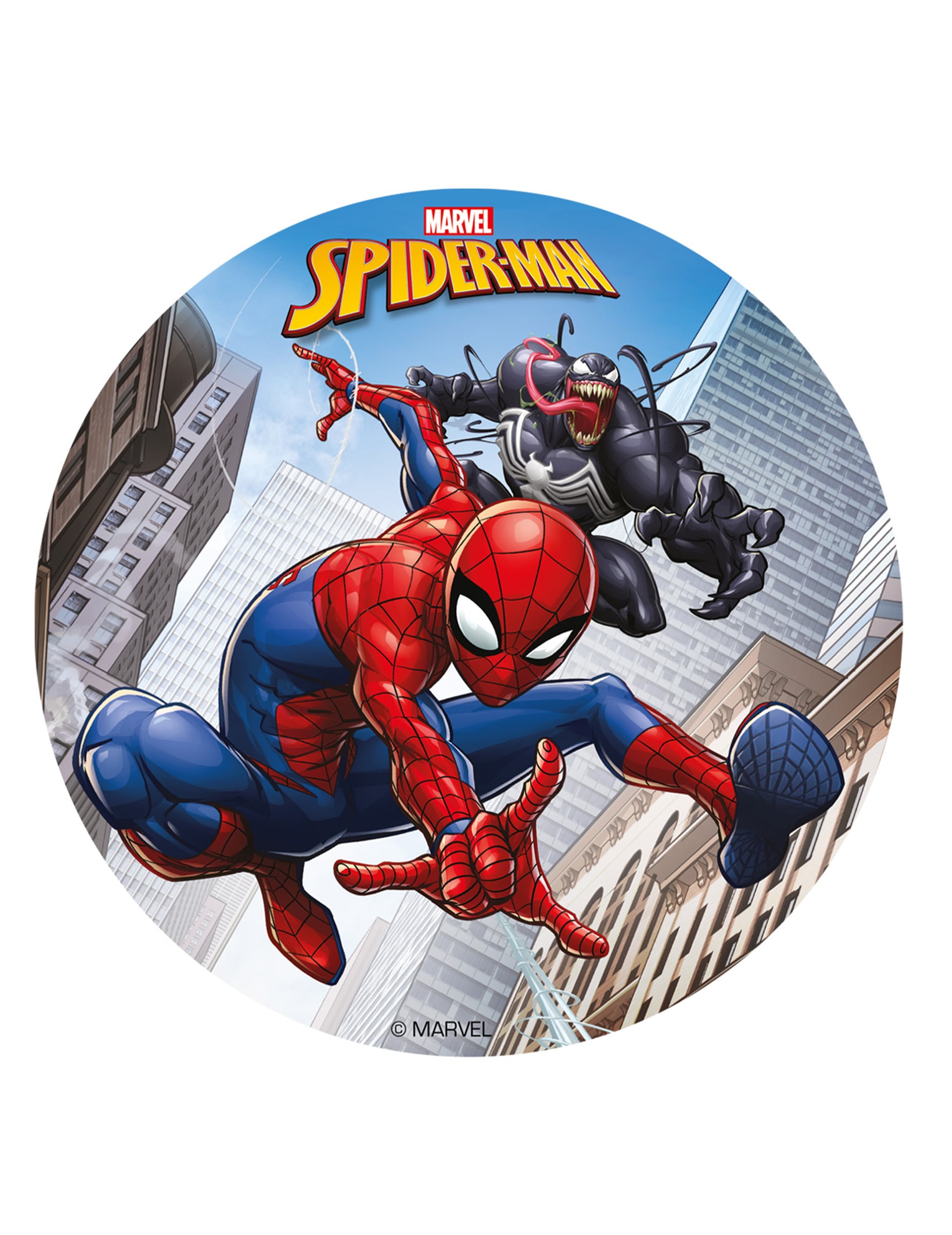 Tortenaufleger Spiderman 15,5 cm von DEKORA