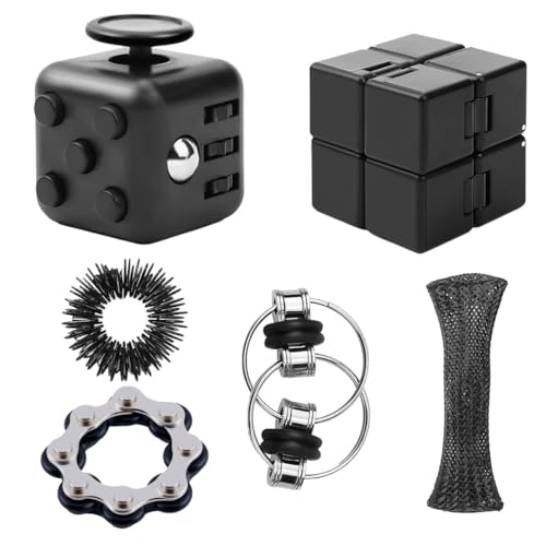Fidget Cube 6pcs Anti Stress Würfel Spielzeug Fidget Toys Fidget Würfel Anti Stress Spielzeug Infinity Cube Für Kinder Und Erwachsene Stressaubbau Bei Nervösität Fidget Cube 6pcs Anti Stress Würfel Spielzeug Fidget Toys Fidget Würfel Anti Stress Spielzeug Infinity Cube Für Kinder Und Erwachsene Stressaubbau Bei Nervösität von DELAIHUIL