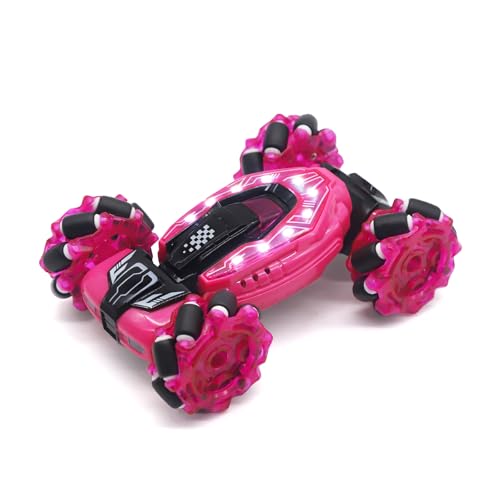 DELEE Fernlenkauto 360° Flip RC Stuntwagen, 4WD ferngesteuertes Spielzeugauto mit LED-Lichter - Outdoor/Indoor Spielzeug für Kinder 3-9 Jahre DELEE Fernlenkauto 360° Flip RC Stuntwagen, 4WD ferngesteuertes Spielzeugauto mit LED-Lichter - Outdoor/Indoor Spielzeug für Kinder 3-9 Jahre von DELEE
