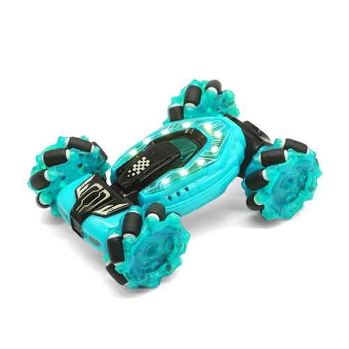 DELEE Fernlenkauto 360° Flip RC Stuntwagen, 4WD ferngesteuertes Spielzeugauto mit LED-Lichter - Outdoor/Indoor Spielzeug für Kinder 3-9 Jahre DELEE Fernlenkauto 360° Flip RC Stuntwagen, 4WD ferngesteuertes Spielzeugauto mit LED-Lichter - Outdoor/Indoor Spielzeug für Kinder 3-9 Jahre von DELEE