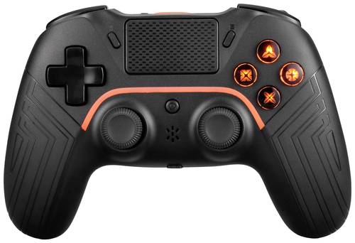 DELTACO GAMING Wireless PS4 & PC Controller Controller PlayStation 4, PC, Android, iOS Schwarz von DELTACO GAMING