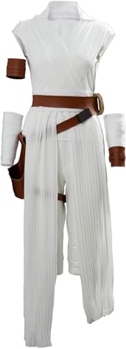 Damen Rey 9 Cosplay Kostüm Halloween Komplettset Outfit/228 (Color : White, Size : Large) von DELURA