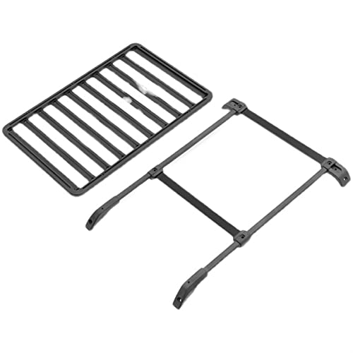 DEMULAX Metall-Gepäckplatte/oberer Gepäckträger CChand TRX4 New Bronco Dachgepäckträger für Spielzeugautos(B375) von DEMULAX