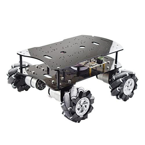 DEMUR Ros Autopilot Mecanum Wheel Robot Car Chassis Kit mit STM3. 2F103RCT6 Positionieren automatisierter Fahren Mecanum-Rad von DEMUR