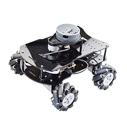 DEMUR Ros Autopilot mecanum Rad Roboter Auto Chassis kit lidar positionierung automatisierter fit fit for arduino STM3. 2f103RCT6 Himbeere Mecanum-Rad (Size : Arduino Package 1) von DEMUR