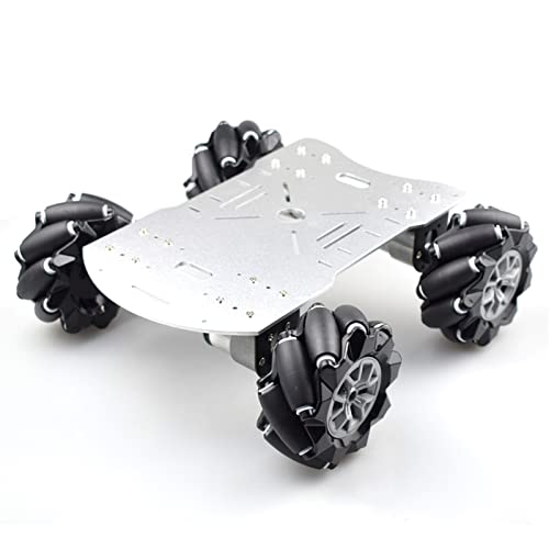 Moebius 4WD 96mm Mecanum Wheel Robot Car Chassis Kit Mit DC 12V. Gebermotor for Arduino-Raspberry Pi DIY. Projekt STENGEL Spielzeug Mecanum-Rad von DEMUR