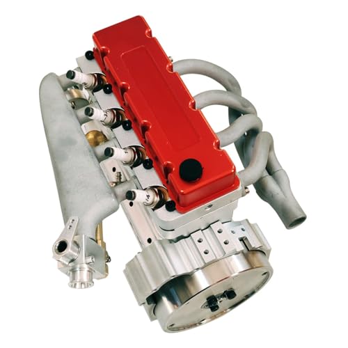 CISON L4-175 Engine Modell Kit, 17.5cc OHV Inline 4-Zylinder 4-Takt L4 Benzinmotor, Wassergekühlter Verbrennungs Motor für RC Car/Boot (KIT-Version) von DENKA