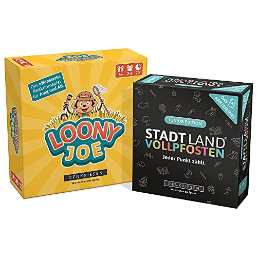 DENKRIESEN - Kids Pack 2 - SLV-Kartenspiel JUNIOR Edition & Loony Joe von DENKRIESEN