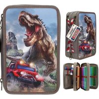 DEPESCHE 0013693 Dino World 3 Fach Federtasche NEW WORLD von DEPESCHE DINO WORLD