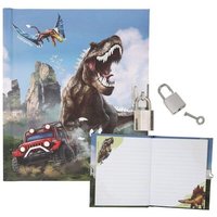 DEPESCHE 0013997 Dino World Tagebuch mit Schloss von DEPESCHE DINO WORLD