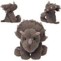 DEPESCHE 13435 Dino World Plüsch Floppy Triceratops 25 cm von DEPESCHE DINO WORLD