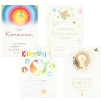 DEPESCHE 11829 Klappkarten zur Kommunion - Vier Jahreszeiten, sortiert von DEPESCHE KARTENTRENDS BY DEPESCHE