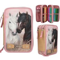 DEPESCHE 13187 Miss Melody 3 Fach Federtasche DUSTY ROSE von DEPESCHE MISS MELODY