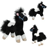 DEPESCHE 13479 Miss Melody Plüschpferd Schwarz Weiß 18 cm von DEPESCHE MISS MELODY