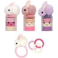 DEPESCHE 0014068 Princess Mimi Haargummi Set mit Häschen Topper von DEPESCHE PRINCESS MIMI