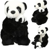 DEPESCHE 12800 TOPModel Plüsch Panda Mama mit Baby, 21 cm von DEPESCHE TOPMODEL