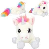 DEPESCHE 11493 Ylvi Plüsch Einhorn liegend 30 cm von DEPESCHE YLVI AND THE MINIMOOMIS