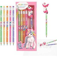 DEPESCHE 12861 Ylvi Regenbogen Bleistift Set von DEPESCHE YLVI AND THE MINIMOOMIS