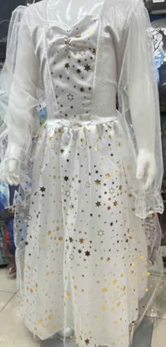 DERAYEE Party Fashion,Kostüm Engel,Krippenspiel Kostüm,Faschingskostüme,Kostüm für Kinder,Mädchen Engel Kostüm für Halloween,Weihnachten,Cos,Party (M) von DERAYEE