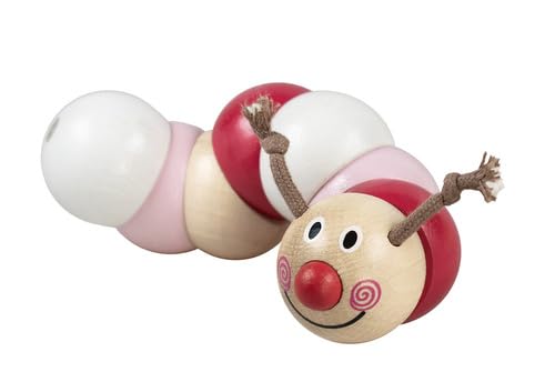 DETOA eveil La Raupe aus Holz, Rosa von DETOA