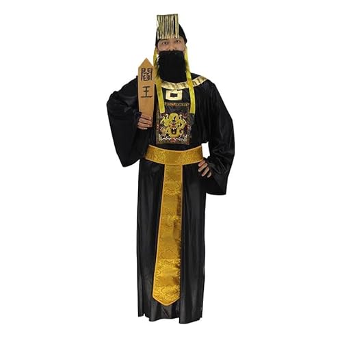 DETPWVWB Schreckliche Halloween-Schmuck, Halloween Erwachsene Cos Horror Yama Kostüm Yama Kleidung Tod Requisiten Kostüme Geister und Götter Performance Kostüme DETPWVWB Schreckliche Halloween-Schmuck, Halloween Erwachsene Cos Horror Yama Kostüm Yama Kleidung Tod Requisiten Kostüme Geister und Götter Performance Kostüme von DETPWVWB