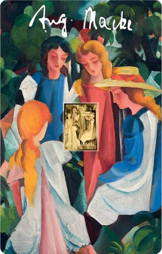 DEUTSCHER MÜNZEXPRESS August Macke | Vier Mädchen | Feingoldbarren | Mehrwertsteuerfrei | In Coincard | Mit Echtheitszertifikat von DEUTSCHER MÜNZEXPRESS