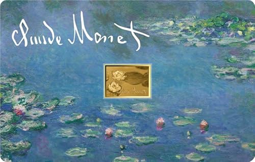 DEUTSCHER MÜNZEXPRESS Claude Monet - Seerosen Feingoldbarren Mehrwertsteuerfrei In Coincard Mit Echtheitszertifikat von DEUTSCHER MÜNZEXPRESS