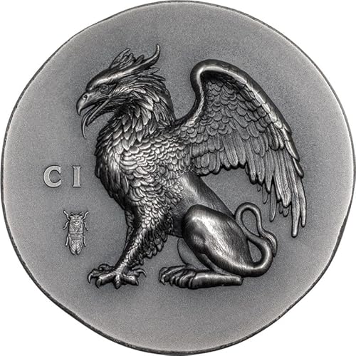 DEUTSCHER MÜNZEXPRESS Cook Islands Gryphon - Greif | Feinsilber | Numismatic Icons Serie | Sammlermünze | 2024 | Antik Finish DEUTSCHER MÜNZEXPRESS Cook Islands Gryphon - Greif | Feinsilber | Numismatic Icons Serie | Sammlermünze | 2024 | Antik Finish von DEUTSCHER MÜNZEXPRESS