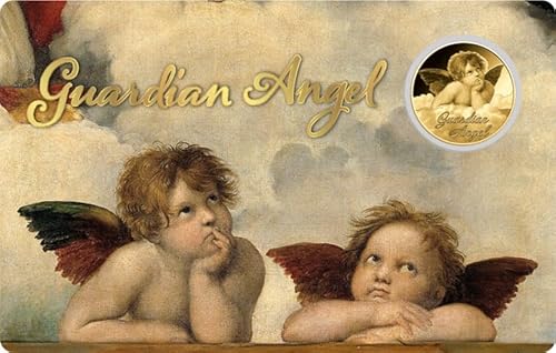 DEUTSCHER MÜNZEXPRESS Guardian Angel II (Schutzengel) | Feingold | Sammlermünze | Hohe Prägequalität | In Coincard | Mit Echtheitszertifikat von DEUTSCHER MÜNZEXPRESS