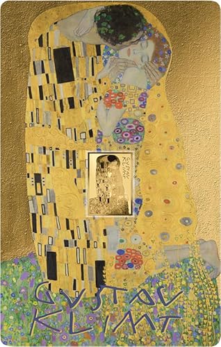 DEUTSCHER MÜNZEXPRESS Gustav Klimt | Der Kuss | Feingoldbarren | Mehrwertsteuerfrei | In Coincard | Mit Echtheitszertifikat von DEUTSCHER MÜNZEXPRESS