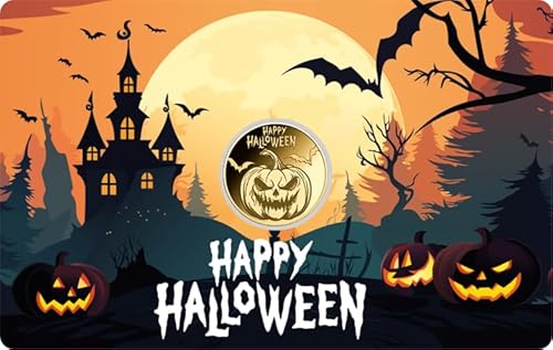 DEUTSCHER MÜNZEXPRESS Happy Halloween | Feingold | Sammlermünze | Mehrwertsteuerfrei | In Coincard | Mit Echtheitszertifikat DEUTSCHER MÜNZEXPRESS Happy Halloween | Feingold | Sammlermünze | Mehrwertsteuerfrei | In Coincard | Mit Echtheitszertifikat von DEUTSCHER MÜNZEXPRESS