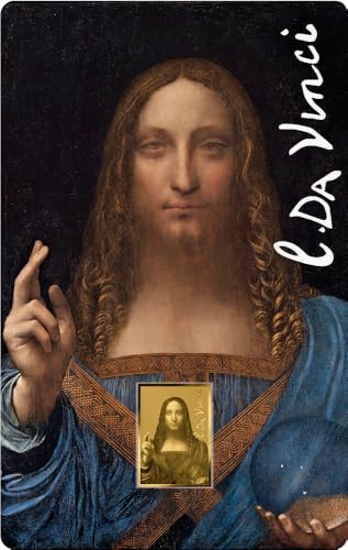 DEUTSCHER MÜNZEXPRESS Leonardo da Vinci | Salvator Mundi | Feingoldbarren | Mehrwertsteuerfrei | In Coincard | Mit Echtheitszertifikat von DEUTSCHER MÜNZEXPRESS