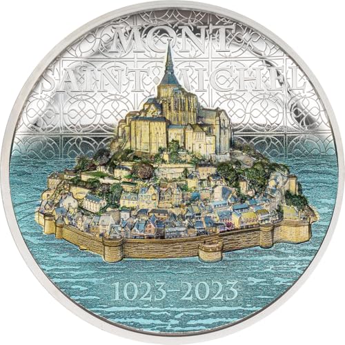 DEUTSCHER MÜNZEXPRESS Mont-Saint-Michel | Feinsilber | 2 Unzen | Sammlermünze | Höchste Prägequalität | Polierte Platte DEUTSCHER MÜNZEXPRESS Mont-Saint-Michel | Feinsilber | 2 Unzen | Sammlermünze | Höchste Prägequalität | Polierte Platte von DEUTSCHER MÜNZEXPRESS