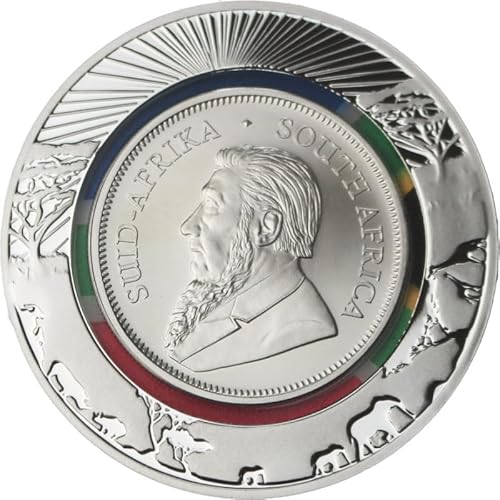 DEUTSCHER MÜNZEXPRESS Südafrika Krügerrand 1 oz 2025 in CoinSuit | Feinsilber | Sammlermünze von DEUTSCHER MÜNZEXPRESS