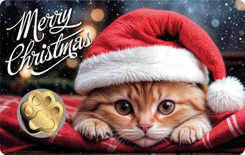 DEUTSCHER MÜNZEXPRESS Weihnachtskatze | Katzenpfote | Katze mit Mütze | Sammlermünze | Mehrwertsteuerfrei | In Coincard | Mit Echtheitszertifikat DEUTSCHER MÜNZEXPRESS Weihnachtskatze | Katzenpfote | Katze mit Mütze | Sammlermünze | Mehrwertsteuerfrei | In Coincard | Mit Echtheitszertifikat von DEUTSCHER MÜNZEXPRESS