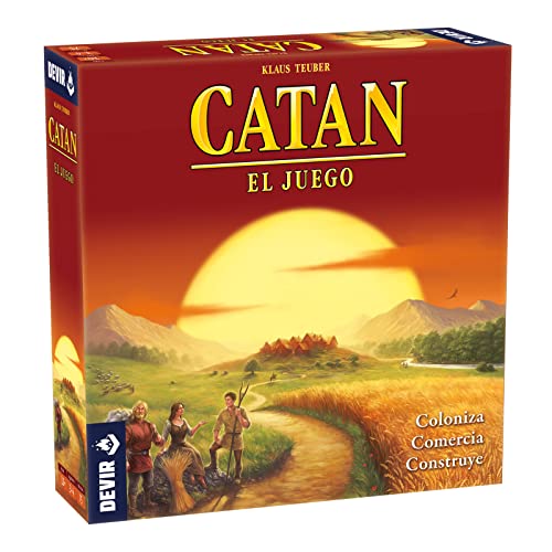Devir - Catan, Brettspiel für 4 Spieler ab 10 Jahren von Devir