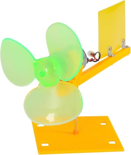 DEWIN DIY Windgenerator Kits, 0,01V-24V Mikro Windturbinen Generator Kit Kleiner Gleichstrommotor mit Halterblättern DIY Projekt Kits DEWIN DIY Windgenerator Kits, 0,01V-24V Mikro Windturbinen Generator Kit Kleiner Gleichstrommotor mit Halterblättern DIY Projekt Kits von DEWIN
