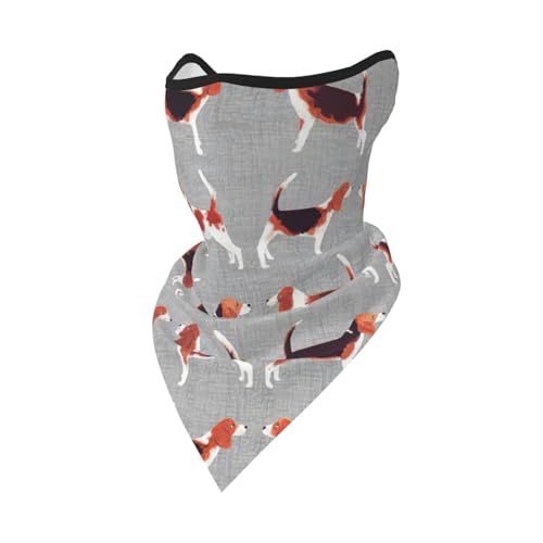 DEXNEL Beagle-Muster Gesichtsmaske Sommer Abdeckung Schutz Sturmhaube Herren Damen für Strandaktivitäten DEXNEL Beagle-Muster Gesichtsmaske Sommer Abdeckung Schutz Sturmhaube Herren Damen für Strandaktivitäten von DEXNEL